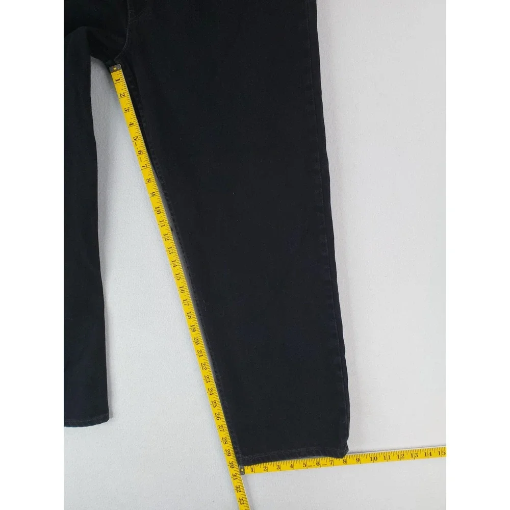Levis Jeans Mens 40x30* Black 550 Relaxed Tapered Baggy Grunge Hip Hop Work Pant